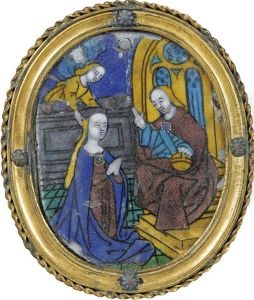 The Coronation Of The Virgin by Leonard Nardon Penicaud