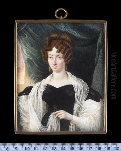 Portrait Of Captain Charles Fanshawe (+ Portrait Of His Wife; Pair) - view 1