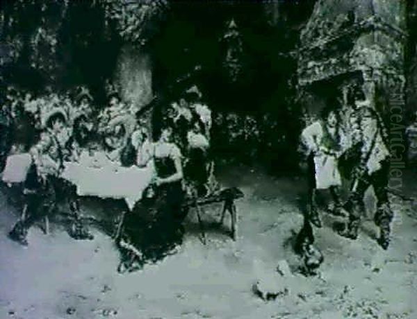 Cavaliers Merrymaking - view 1