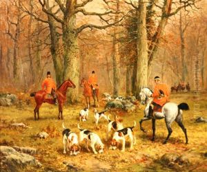 The Hunt by Olivier de Penne