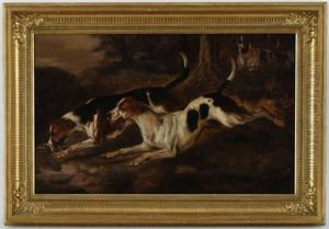 Chiens De Chasse by Olivier de Penne