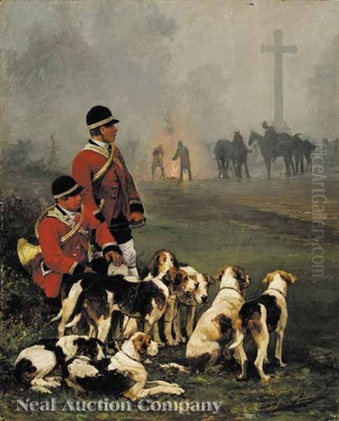 Hunters At Dawn - view 1