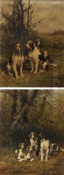 Pack Of Hunting Hounds - view 1
