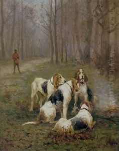 Le Repos De La Meute by Olivier de Penne