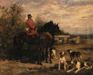 Hounds At Rest by Olivier de Penne
