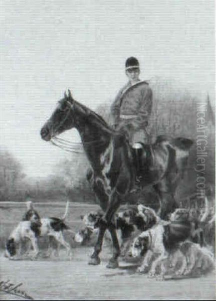 The Huntsman And His Hounds - view 1
