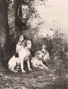 Waiting For Their Master by Olivier de Penne
