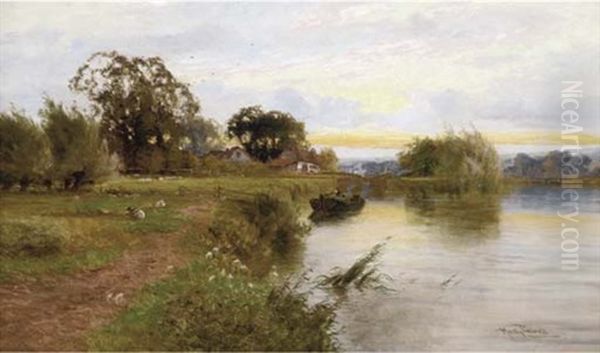 Evening On The Thames, Near Bray - view 1