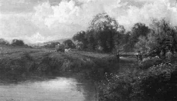 Brook At Pangbourne - view 1