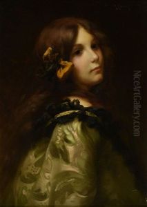 Jeune Fille Au Noeud Orange Jeune Fille Au Noeud Orange