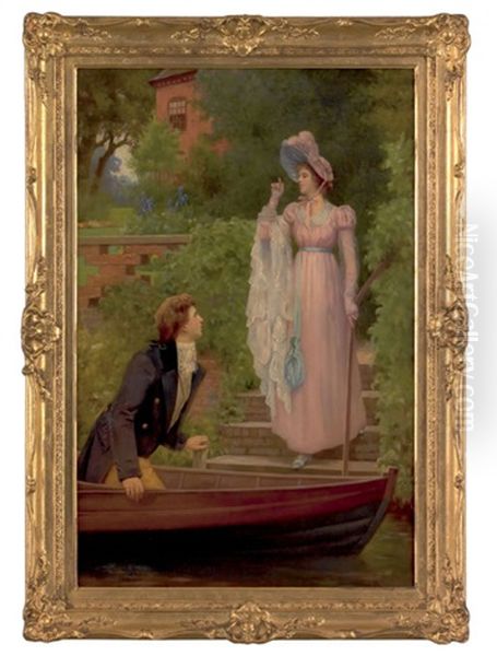 A Courting Couple - view 1
