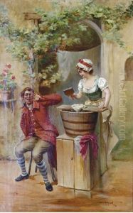 Laundry Day by Albert Joseph Penot
