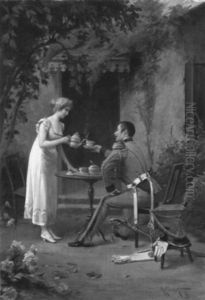 A Pleasant Drink by Albert Joseph Penot
