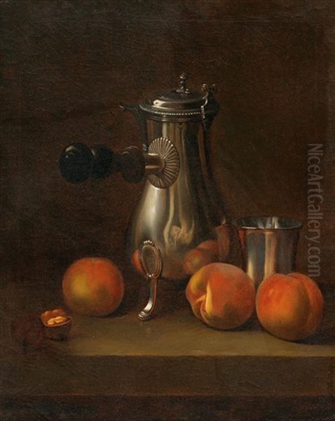 A Still Life With Peaches - view 1