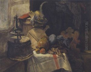 Stillleben by Anton Joseph Pepino