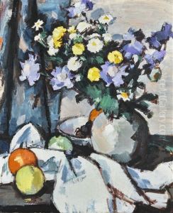 Michaelmas Daisies And Oranges Michaelmas Daisies And Oranges