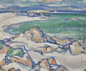 Looking From Iona Towards Mull by Samuel John Peploe