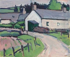The White Cottage by Samuel John Peploe