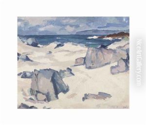 White Sands, Iona by Samuel John Peploe