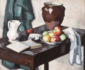 Still Life With Crock by Samuel John Peploe