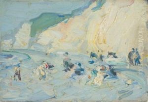 Berneval, France by Samuel John Peploe
