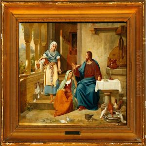 Christ At Martha Andmarie
