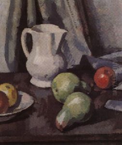 Still Life With Pears (the White Jug) by Samuel John Peploe