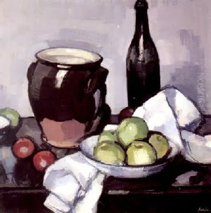Still Life With Apples by Samuel John Peploe