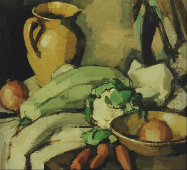 Still Life With Marrow And Carrots - view 1