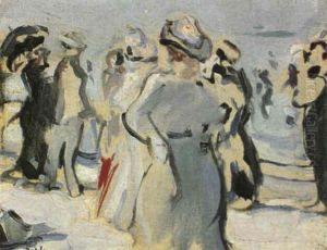 On The Beach by Samuel John Peploe