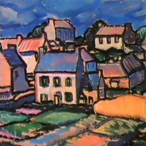 Ile De Brehat, Brittany by Samuel John Peploe
