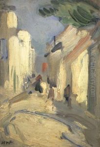 Street Scene, France by Samuel John Peploe