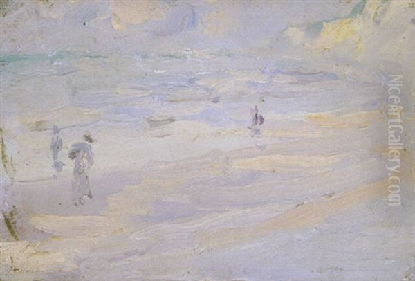 Figures On The Shore - view 1