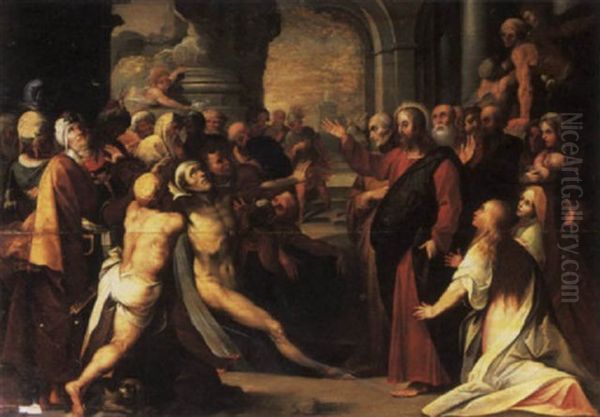The Raising Of Lazarus - view 1