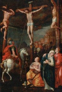 The Crucifixion by Marten Pepyn