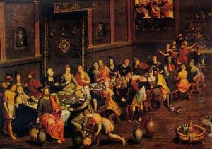 The Marriage At Cana by Marten Pepyn