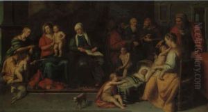 The Holy Family With Mary, Her Sons James The Less, Joseph The Just & Jude The Holy Family With Mary, Her Sons James The Less, Joseph The Just & Jude