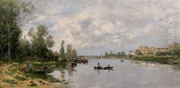 Bord De Seine A La Barque - view 1