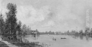 Flusslandschaft Flusslandschaft