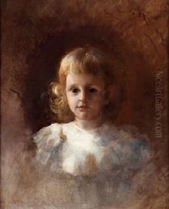 Nino Con Rizos De Blanco by Francisco Peralta del Campo