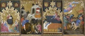 Scenes De La Vie De Saint Michel (various Sizes; 4 Works)