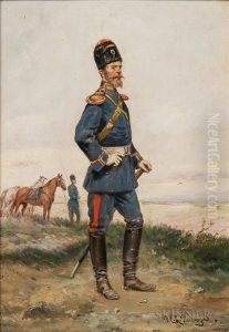 The Cossack by Paul Emile Leon Perboyre
