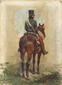 Etude D'un Hussard Vu De Dos Etude D'un Hussard Vu De Dos