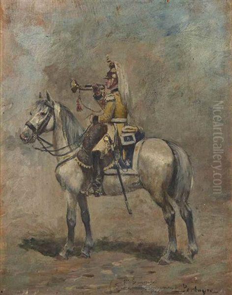 Etude De Cuirassier Trompette - view 1
