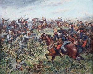Cuirassier Chargeant