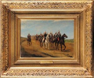 Les Cuirassiers En Campagne. Iiie Republique