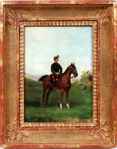 French Cavalry Soldier by Paul Emile Leon Perboyre