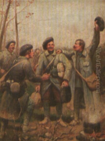 Soldats Au Repos - view 1