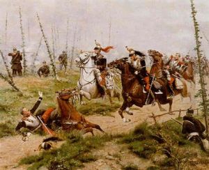 Ambush Franco Prussian War by Paul Emile Leon Perboyre