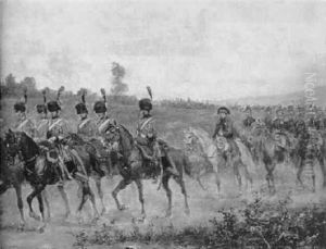 Napoleon, Von Kavallerie Begleitet Napoleon, Von Kavallerie Begleitet